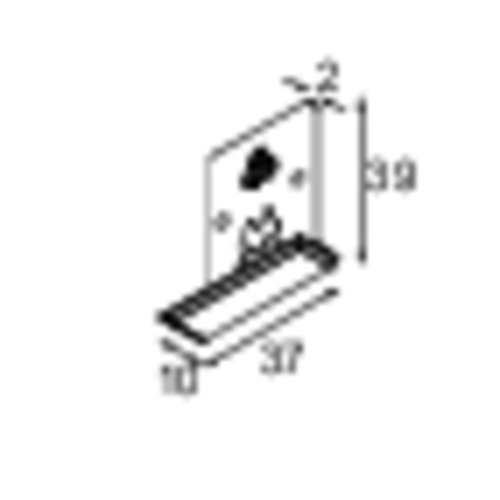 Track 48V Endplate Recessed